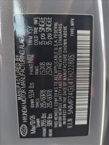 new 2026 Hyundai Santa Fe car, priced at $37,305