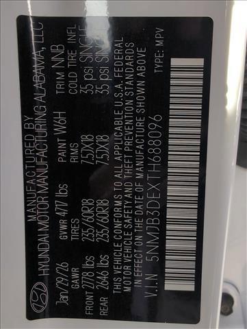 new 2026 Hyundai Tucson car, priced at $33,860