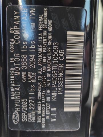 new 2026 Hyundai Elantra car, priced at $28,345