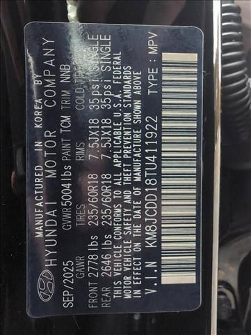 new 2026 Hyundai TUCSON Hybrid car, priced at $36,412