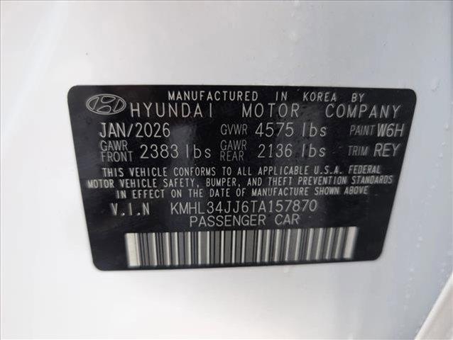 new 2026 Hyundai Sonata Hybrid car, priced at $32,999
