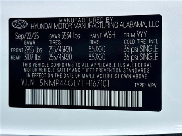 new 2026 Hyundai Santa Fe car, priced at $45,970