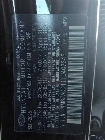 new 2026 Hyundai TUCSON Hybrid car, priced at $33,883