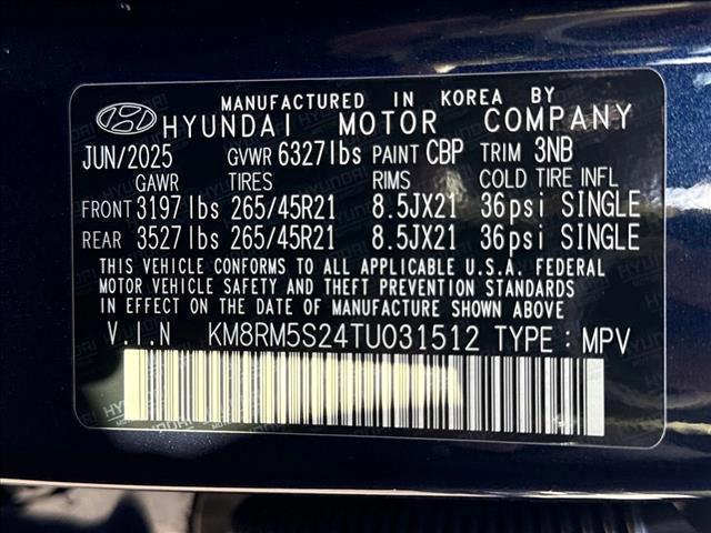 new 2026 Hyundai Palisade car, priced at $54,521