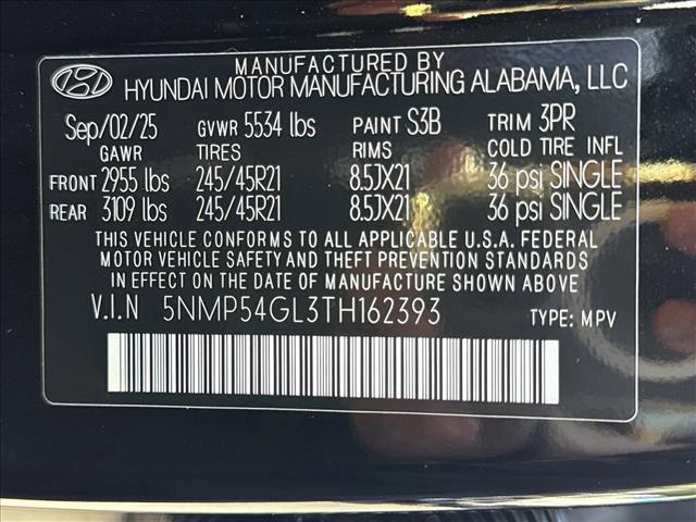 new 2026 Hyundai Santa Fe car, priced at $48,285