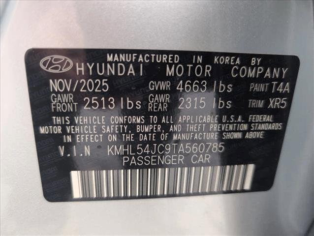 new 2026 Hyundai Sonata car, priced at $37,850