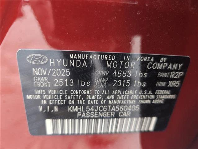 new 2026 Hyundai Sonata car, priced at $38,310