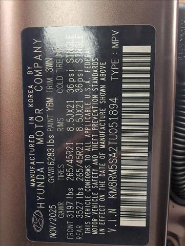 new 2026 Hyundai Palisade Hybrid car, priced at $60,160