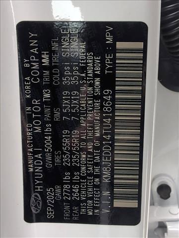 new 2026 Hyundai TUCSON Hybrid car, priced at $43,970