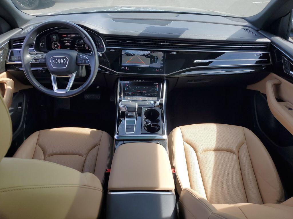 used 2023 Audi Q8 car, priced at $47,455