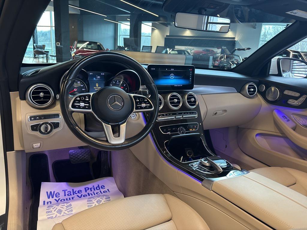 used 2020 Mercedes-Benz C-Class car, priced at $34,699