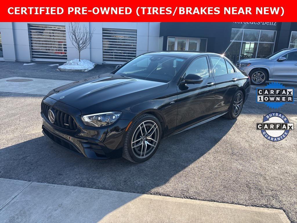 used 2022 Mercedes-Benz AMG E 53 car, priced at $55,999