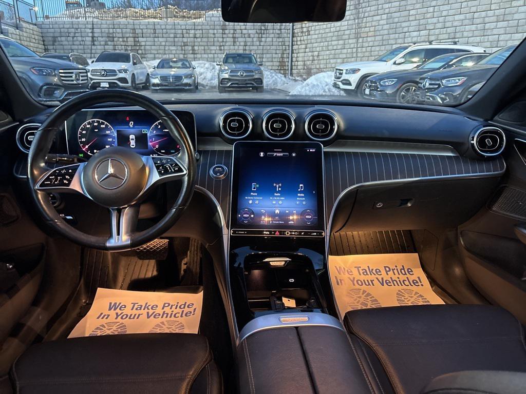 used 2023 Mercedes-Benz C-Class car, priced at $34,949