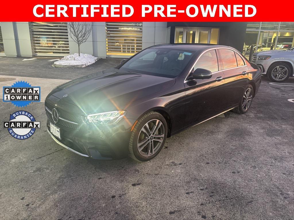 used 2021 Mercedes-Benz E-Class car, priced at $37,999