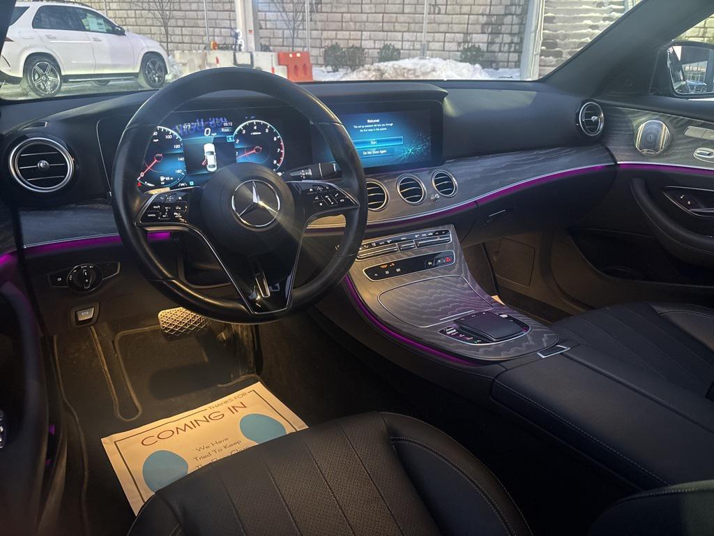used 2021 Mercedes-Benz E-Class car, priced at $37,999