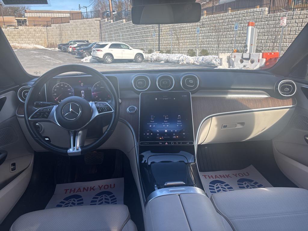 used 2023 Mercedes-Benz C-Class car, priced at $35,641