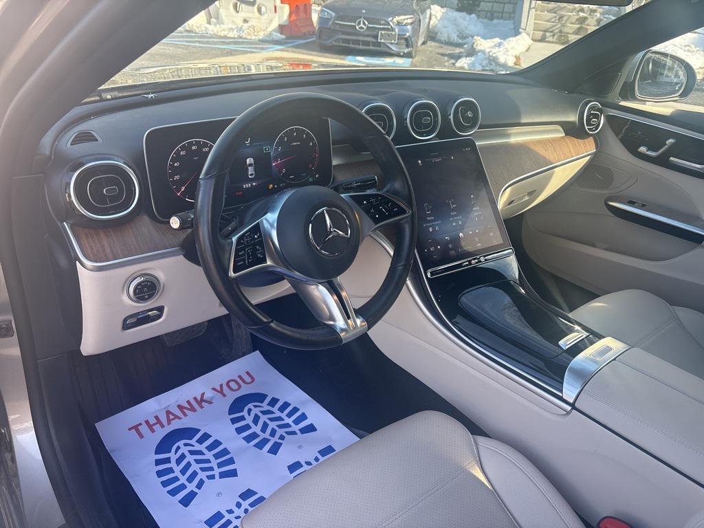 used 2023 Mercedes-Benz C-Class car, priced at $35,641