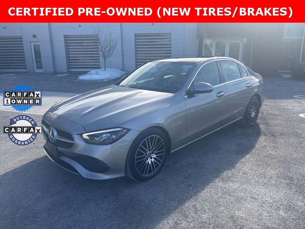 used 2023 Mercedes-Benz C-Class car, priced at $35,641
