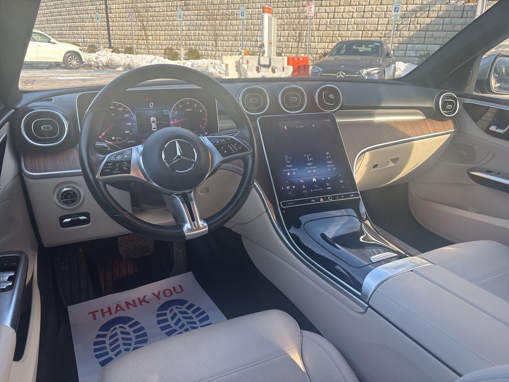 used 2023 Mercedes-Benz C-Class car, priced at $35,641