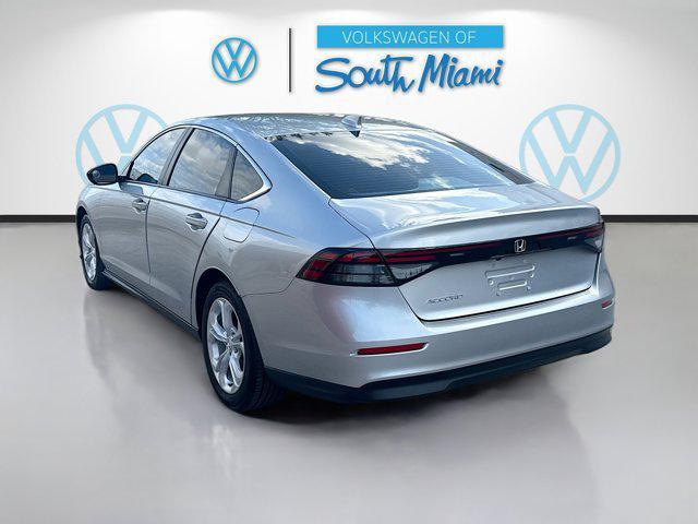 used 2024 Honda Accord car, priced at $21,742