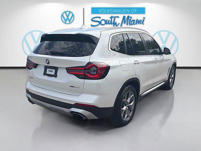 used 2023 BMW X3 car, priced at $27,489