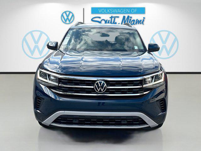 used 2022 Volkswagen Atlas car, priced at $20,835