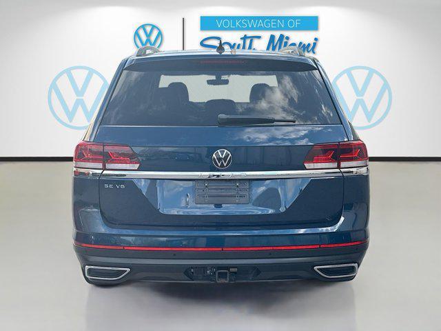 used 2022 Volkswagen Atlas car, priced at $20,835