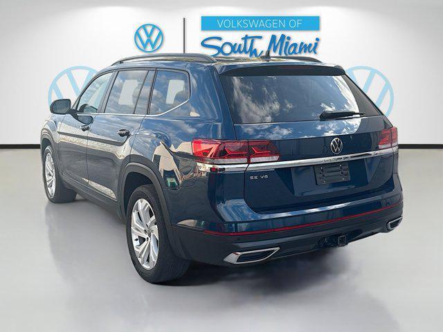 used 2022 Volkswagen Atlas car, priced at $20,835