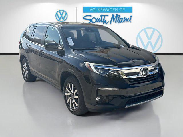 used 2021 Honda Pilot car, priced at $15,954