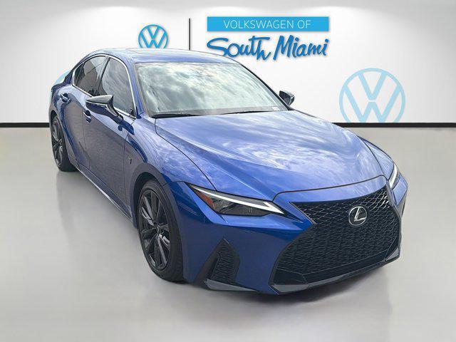used 2025 Lexus IS 350 car, priced at $44,997