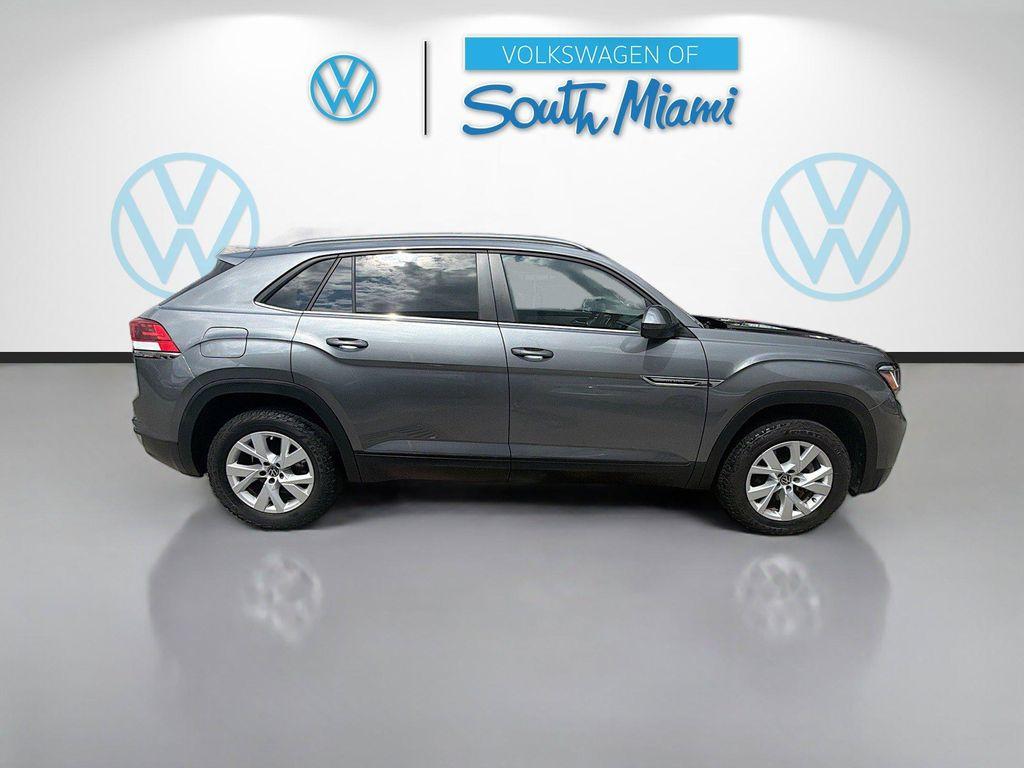 used 2021 Volkswagen Atlas Cross Sport car, priced at $19,473