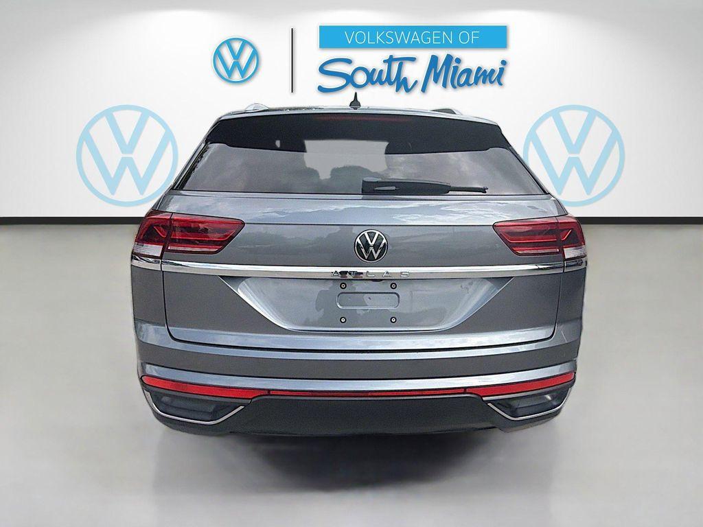 used 2021 Volkswagen Atlas Cross Sport car, priced at $19,473