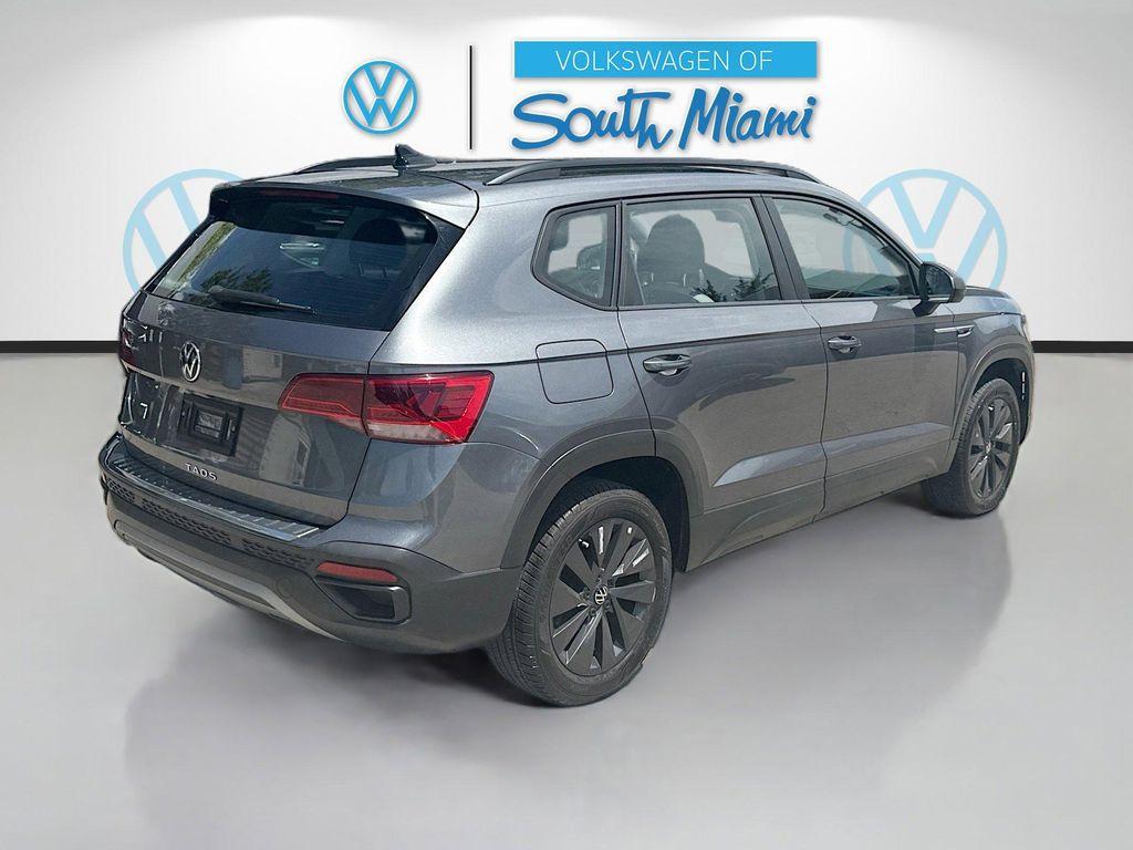 used 2023 Volkswagen Taos car, priced at $18,202