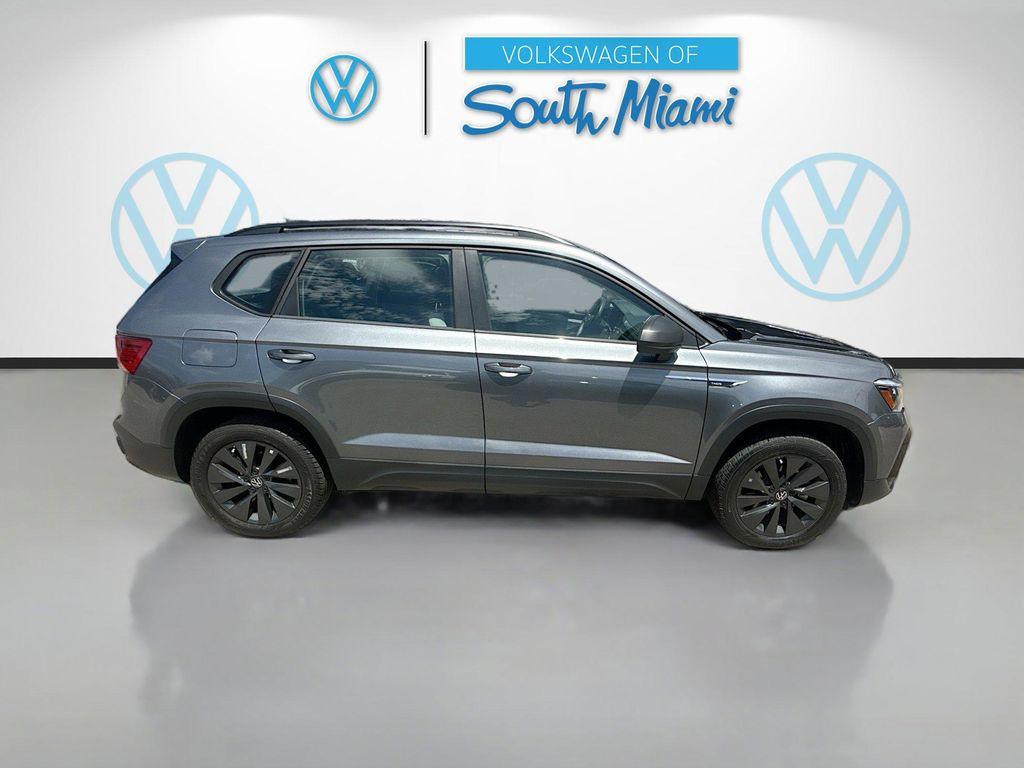 used 2023 Volkswagen Taos car, priced at $18,202