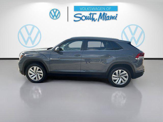 used 2022 Volkswagen Atlas Cross Sport car, priced at $23,820