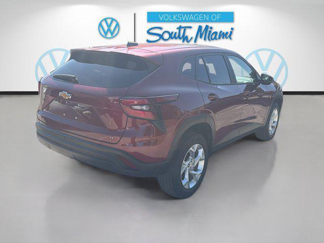 used 2024 Chevrolet Trax car, priced at $18,115