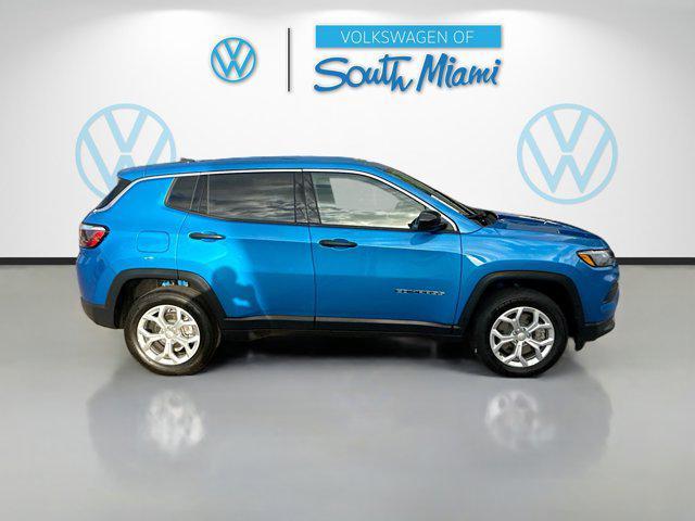 used 2024 Jeep Compass car, priced at $16,783