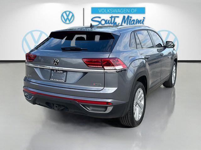 used 2022 Volkswagen Atlas Cross Sport car, priced at $20,337