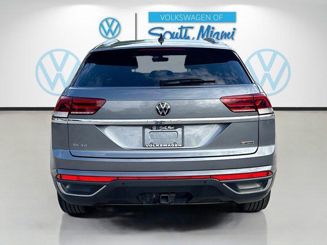 used 2022 Volkswagen Atlas Cross Sport car, priced at $20,337