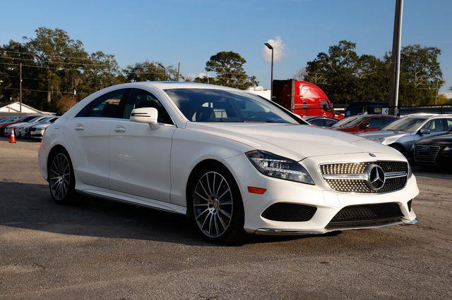 used 2015 Mercedes-Benz CLS-Class car, priced at $17,991