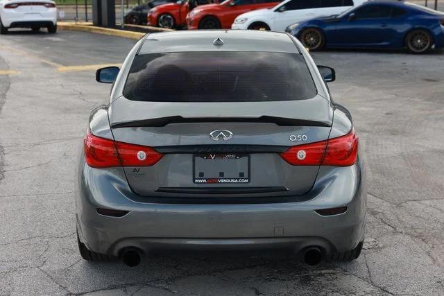used 2015 INFINITI Q50 car, priced at $11,989