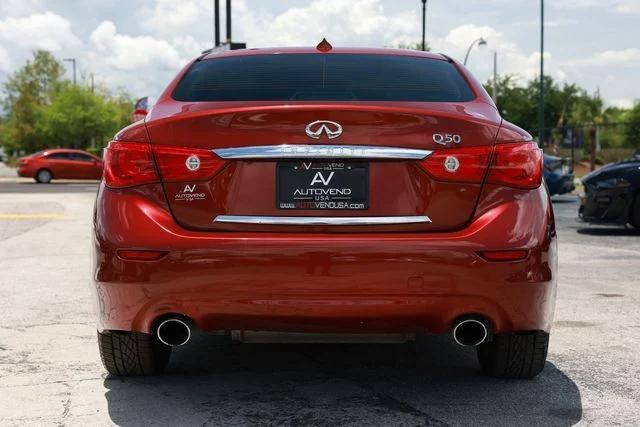 used 2014 INFINITI Q50 car, priced at $13,989