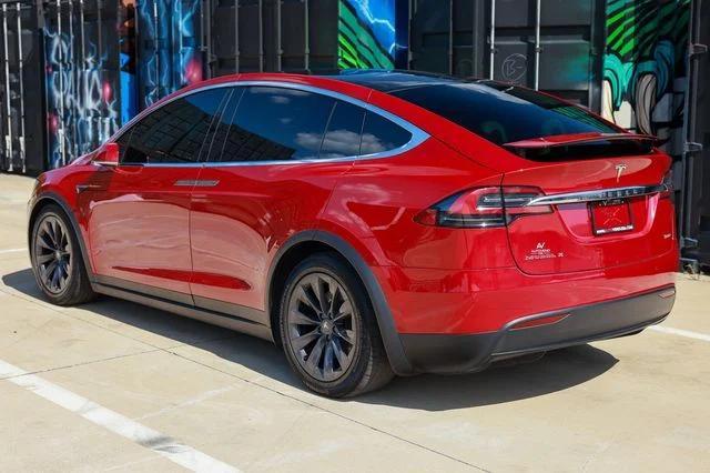 used 2018 Tesla Model X car, priced at $26,989