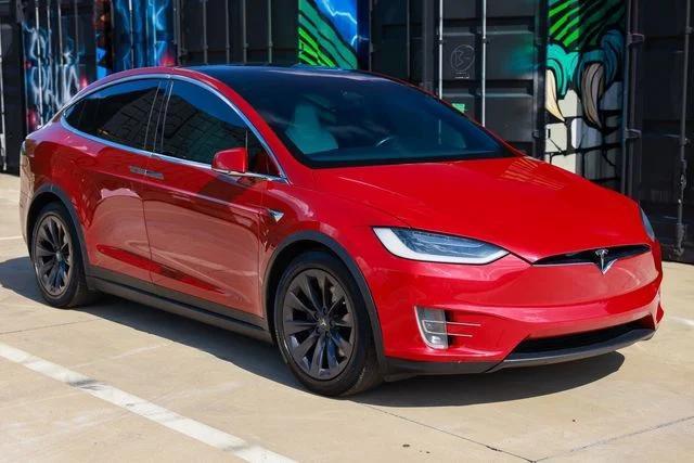 used 2018 Tesla Model X car, priced at $26,989