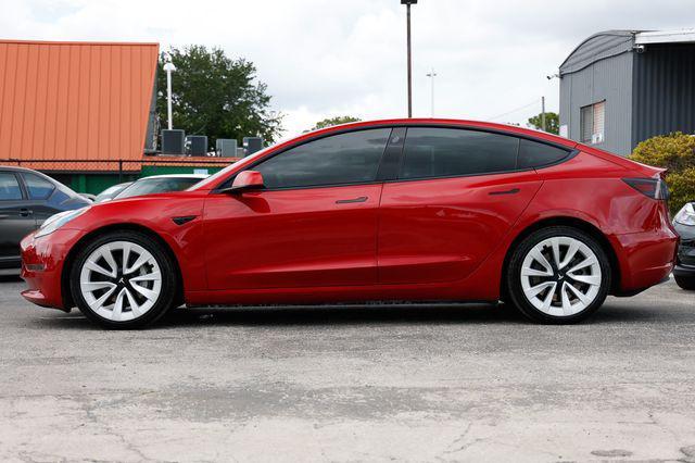 used 2022 Tesla Model 3 car, priced at $16,991