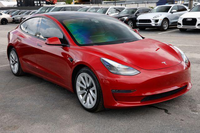 used 2022 Tesla Model 3 car, priced at $16,991