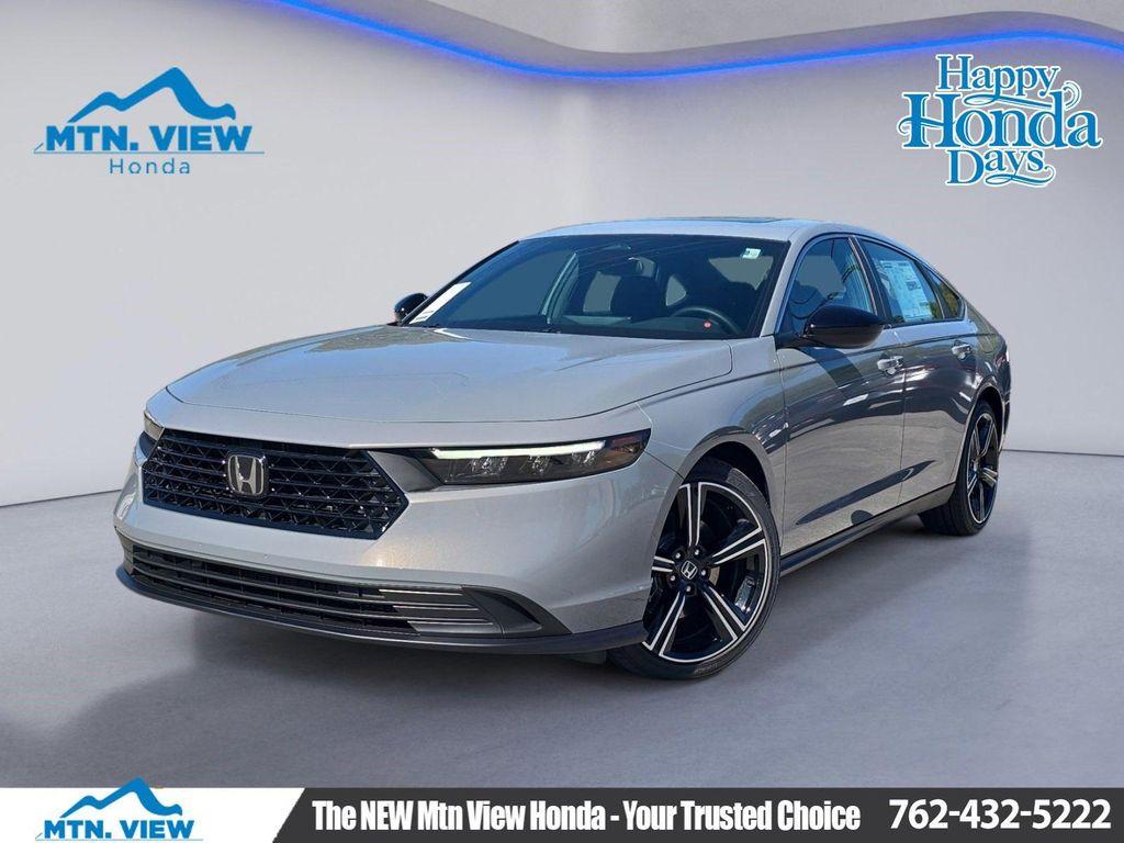 new 2025 Honda Accord Hybrid car, priced at $33,200
