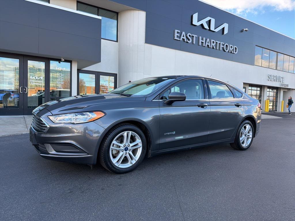 used 2018 Ford Fusion Hybrid car, priced at $16,900