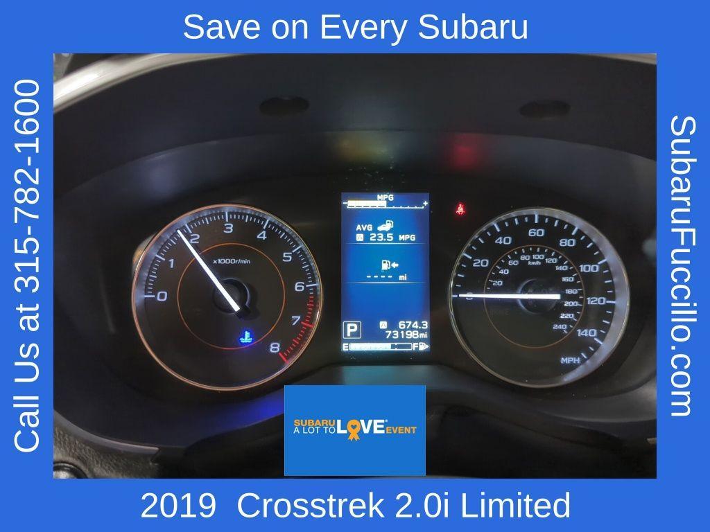 used 2019 Subaru Crosstrek car, priced at $17,999
