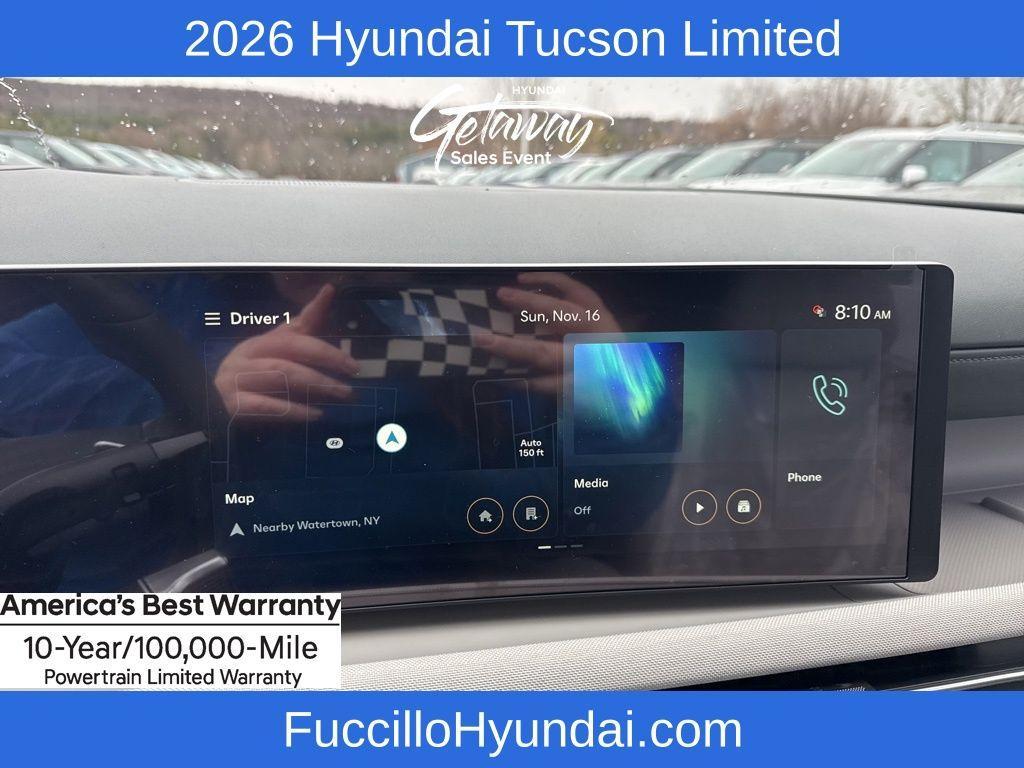 new 2026 Hyundai Tucson car, priced at $41,960